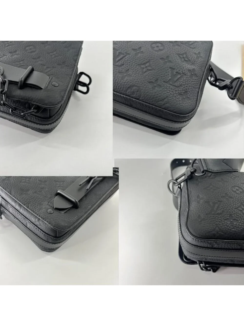 Louis Vuitton Taurillon Monogram Steamer Messengerbag